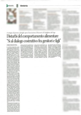 corriere Umbria 20 gennaio 2015..